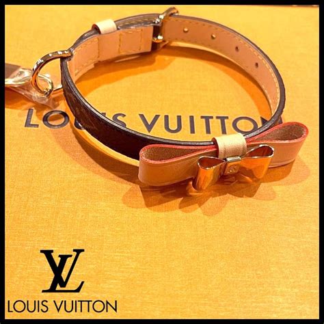 baxter xsmall dog collar louis vuitton|LOUIS VUITTON Monogram Baxter Dog Collar XS.